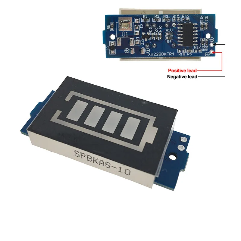 mansum 1PC Electrical components 12V Lithium Battery Capacity Tester Panel Electric Power Display Indicator Board mansum 1PC Electrical components 12V Lithium Battery Capacity Tester Panel Electric Power Display Indicator Board