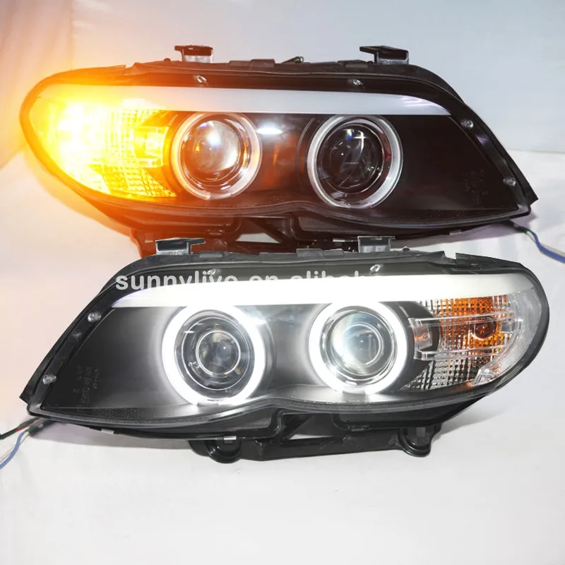 CCFL фасветильник ангельские глаза для BMW X5 E53 2004-2006 года SN | Автомобили и мотоциклы