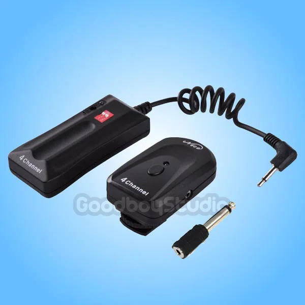 

DC-04 B 4 Channel Wireless Remote Studio Flash Sync Trigger Receiver+Transmitter