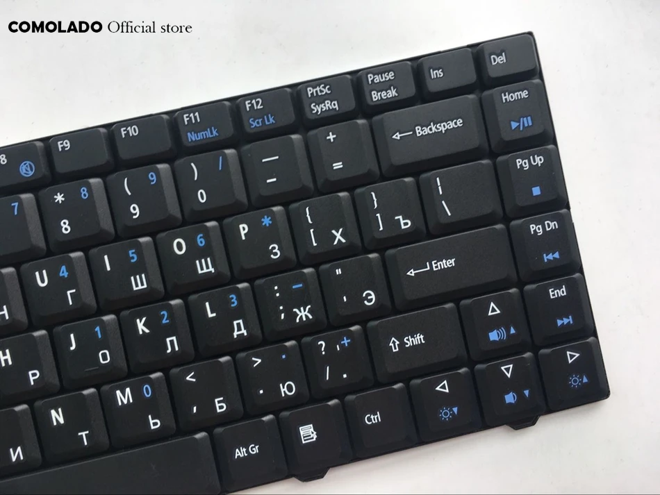 RU Russian keyboard For Acer eMachines D520 D720 E520 E720 Black Keyboard RU Layout (2)
