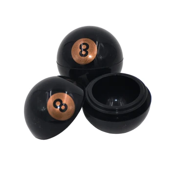 

Bho Silicone Black 8 ball Slick butane Oil Concentrate Container Jars - Non Stick weed Dab Wax Jar Storage