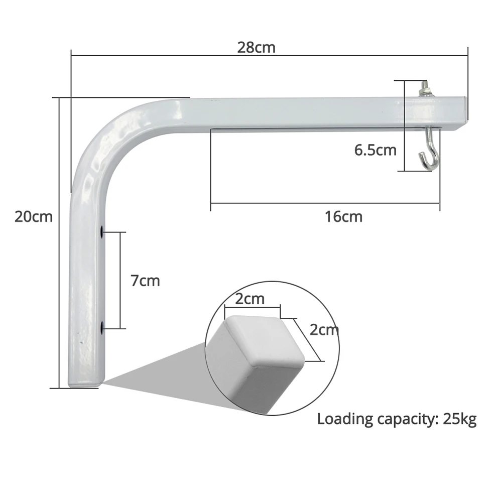Rigal Z320 Регулируемая проекционный экран вешалка потолочные крепления для проектора экран s L форма держатель специализированная вешалка 90 градусов