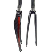 PRO Carbon Fork Full Carbon Fiber Road Bicycle Fork Cycling Bike Fork Bike Parts superlight fork 370g 12k carbon