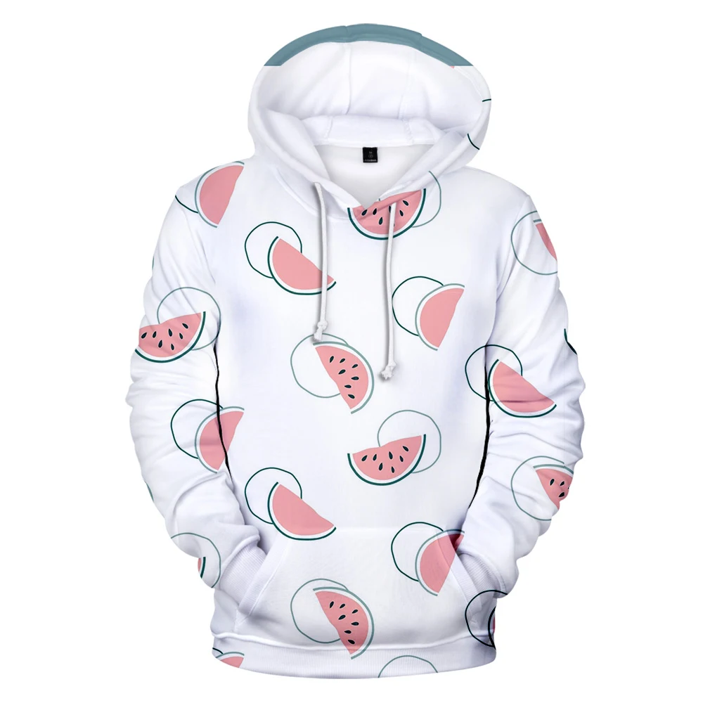 

new listing casual tops Fruits Men and women fashion 3D hooded sweatshirt print high quality men's 3D hooded sweatshirtt xxs-4xl