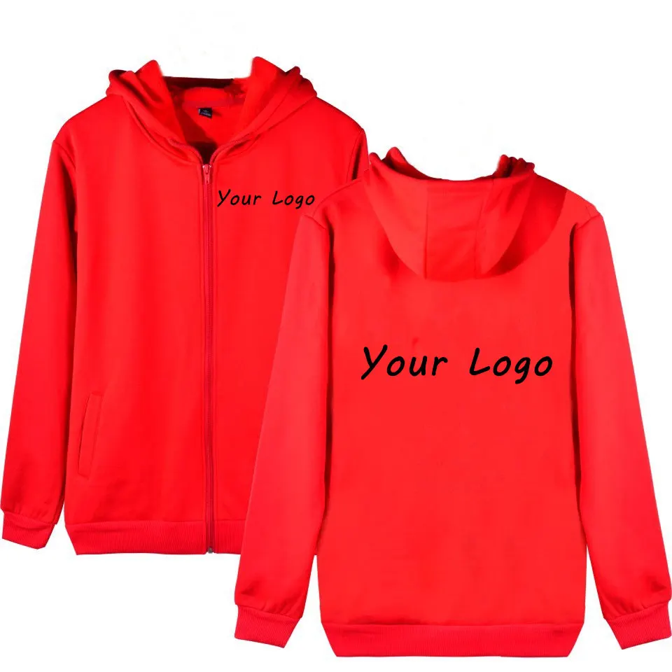 

Custom Made Capless Hoodies Men Women Unisex DIY Logo Design Fleece Sweatshirt Customize Streetwear DropShipping