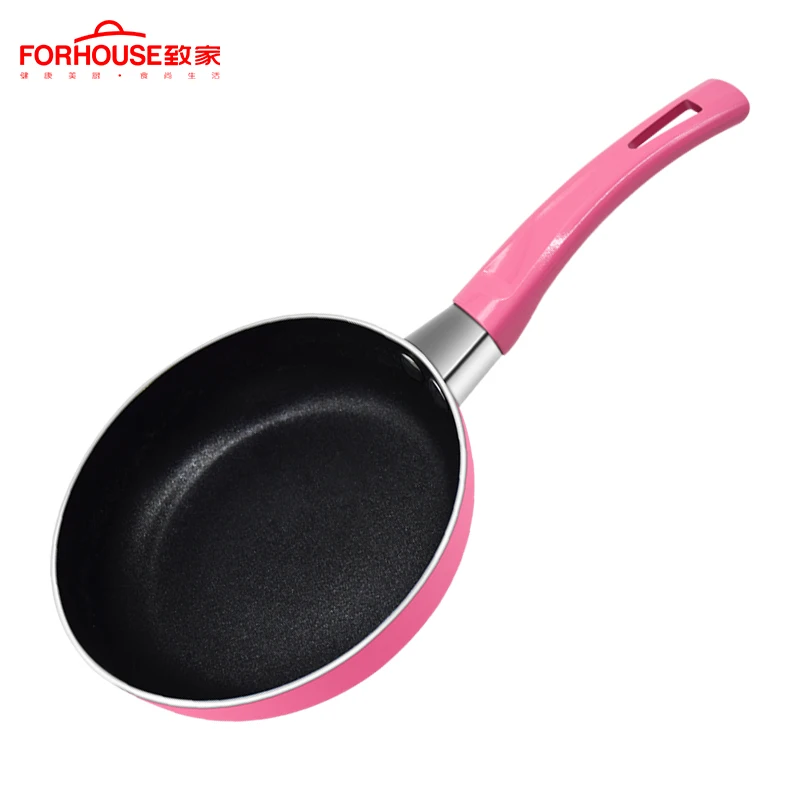 

5.5inch Mini frying Cooking Pan Non-stick Coating Pancake Baking Pot Aluminum Alloy Fried Egg Wok Cake Pan