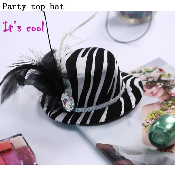  Party decoration novelty mini top hat of wedding favor bride gift bridesmaid invitation fir women d - 32342160146