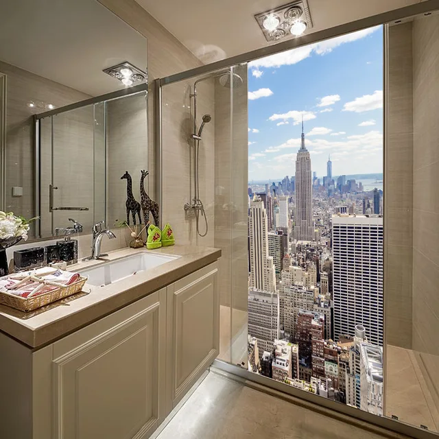 Cheap 200x38.5cm 2pcs/set Waterproof Imitation Manhattan New York 3D Door Sticker PVC Self-adhesive Vinyl Home Decoration Wall Stick Cheap 200x38.5cm 2pcs/set Waterproof Imitation Manhattan New York 3D Door Sticker PVC Self-adhesive Vinyl Home Decoration Wall Stick