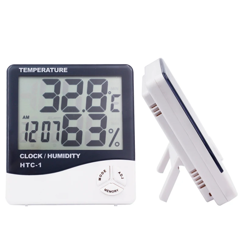 large screen indoor outdoor digital thermometer hygrometer
