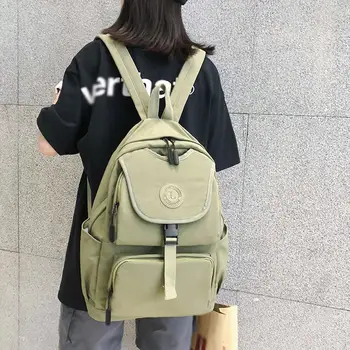 

2019 Backpacks schoolbags Nylon Backpack Female Wild Large Capacity Travel Casual Fashion Student Backpack laptop bag mochila