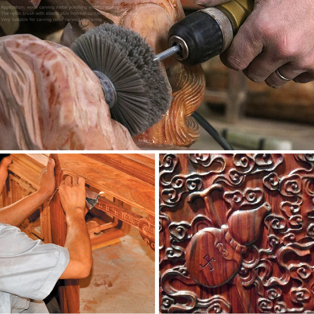 Рельефная резьба по корню полированная нейлоновая шунт щеток Клифф кедровая древесина обработка древесины для мебели полированная