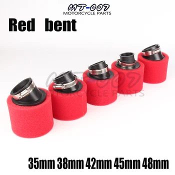 

35mm 38mm 42mm 45mm 48mm Neck Foam Air Filter Sponge Cleaner Moped Scooter CG125 150cc Dirt Pit Bike Motorcycle