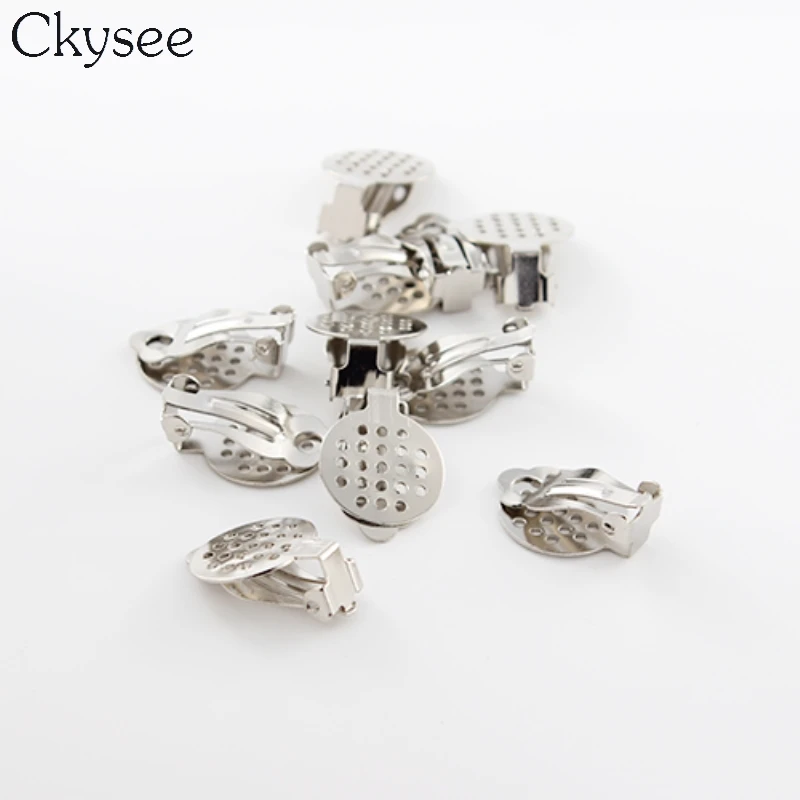 Ckysee оптовая продажа 100 шт./лот крючок для сережек 15 мм Diy фурнитура ювелирные