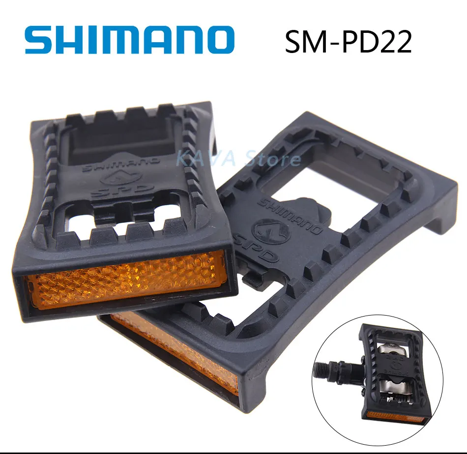 

Shimano Bike pedals SM-PD22 SPD Mountain MTB pedals PD22 adapter for Bickcye Pedal PD-M520 M540 M780 M980 Cleat Flat Clipless