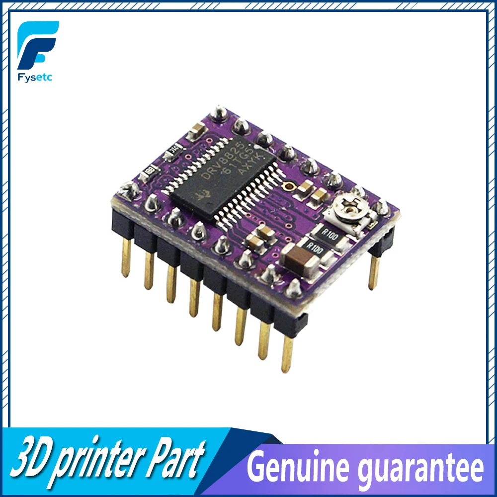 

DRV8825 1PCS 3D Printer Stepstick Drv8825 Stepper Motor Driver 4 PCB Board + replace A4988 For 3d Printer Parts
