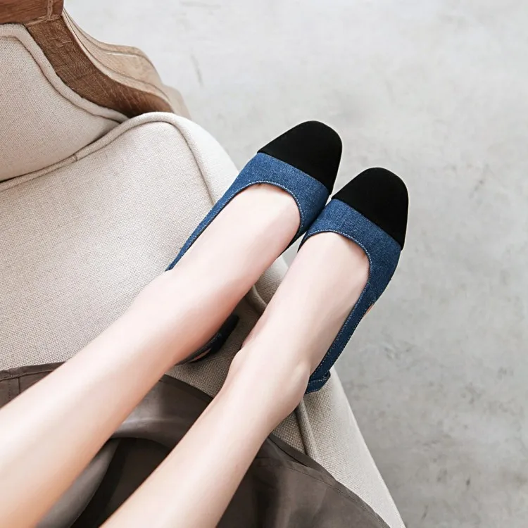

Big Size 11 12 13 14 high heels sandals women shoes woman summer ladies Round-headed and thick-heeled sandals