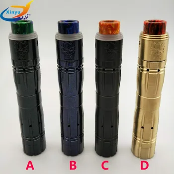 

HOT Aftermath V2 Mod Kit 18650 battery 510 thread 24mm diameter Electronic Cigarette Mech Mod with Drip atomizer Redemption RDA