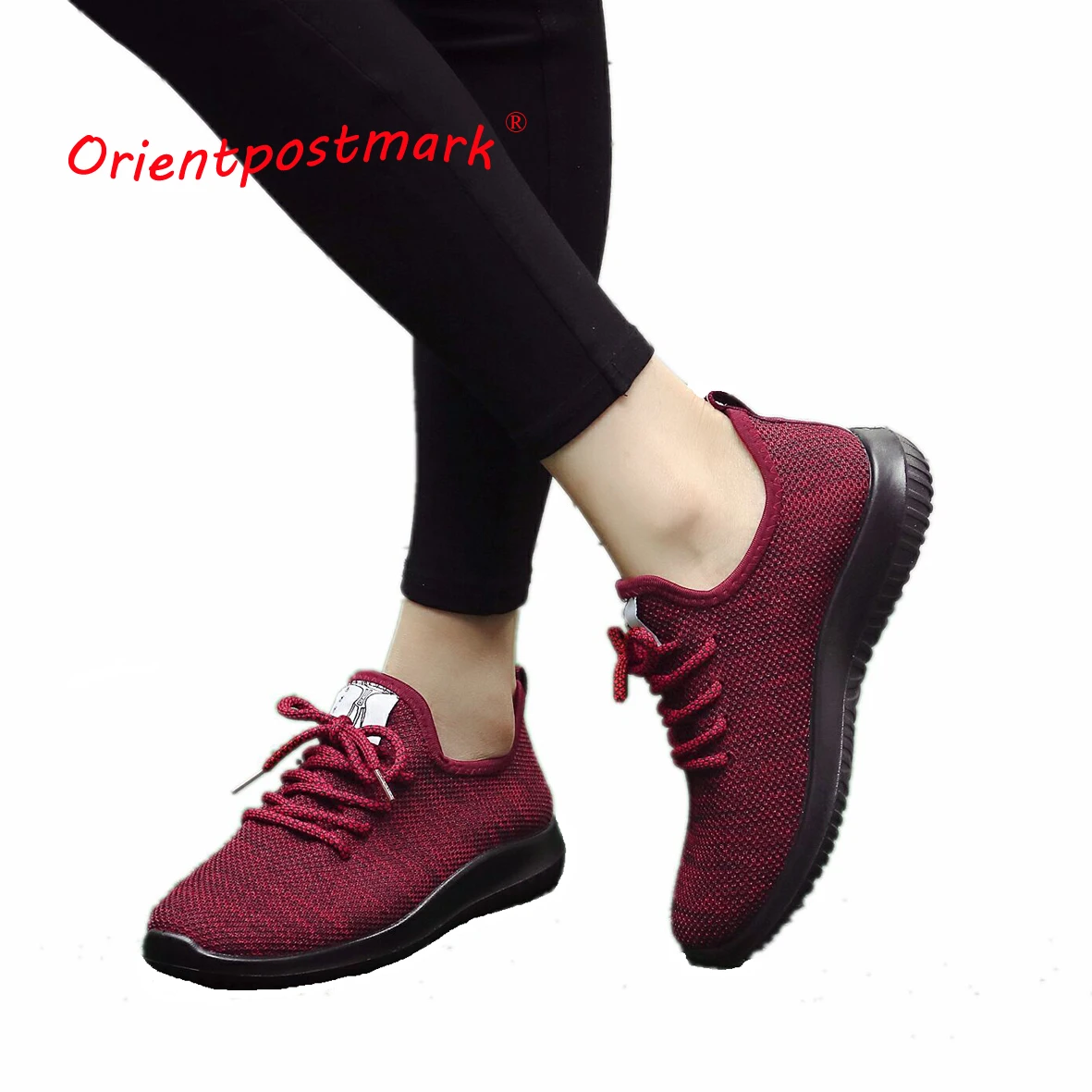 

OrientPostMark Women Casual Sneakers Shoes Breathable Handmade Women Sneaker Shoes Comfortable LightWeight Walking Female Flats