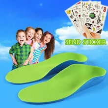 Kids Children Orthopedic Insoles for Children Shoes Flat Foot Arch Support Orthotic Pads Correction Health Feet Care Insole