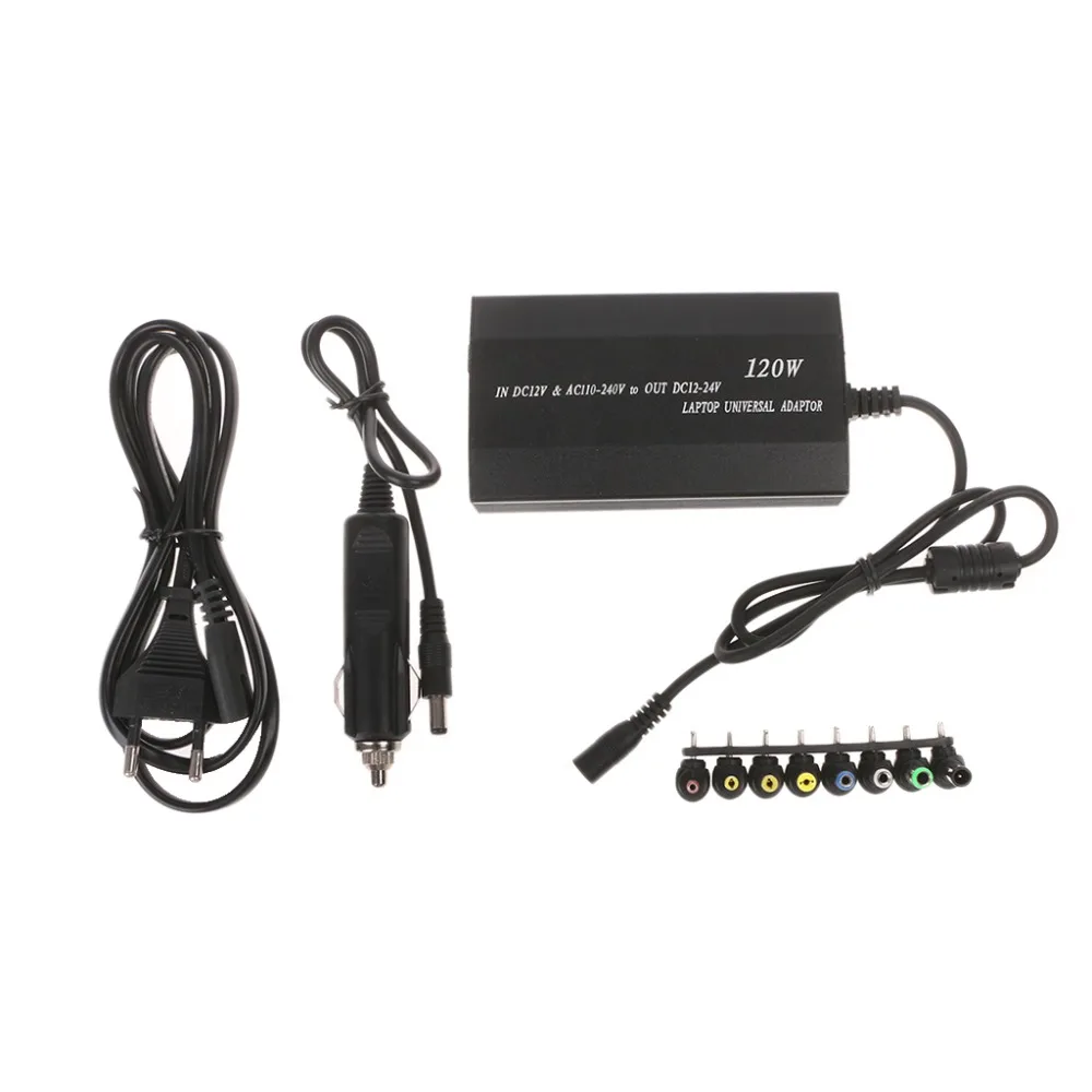 

Universal 120W AC Adapter Power Supply Charger Cord for Laptop Notebook Hot Computer Accessories JUL09 Drop ship