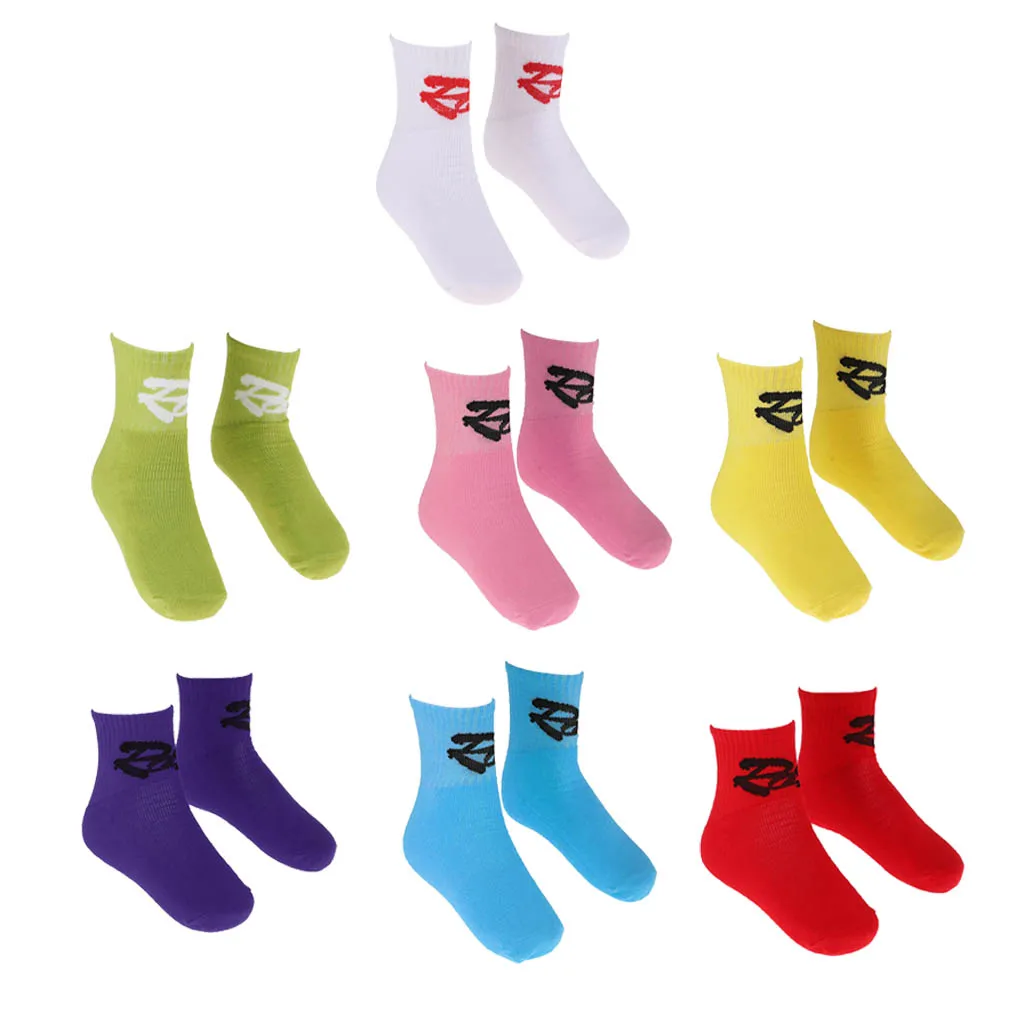 Child Compression Sports Socks Stockings for Boys Girls Roller Inline Skating Ice Skate Camping Hiking Travel Outdoors