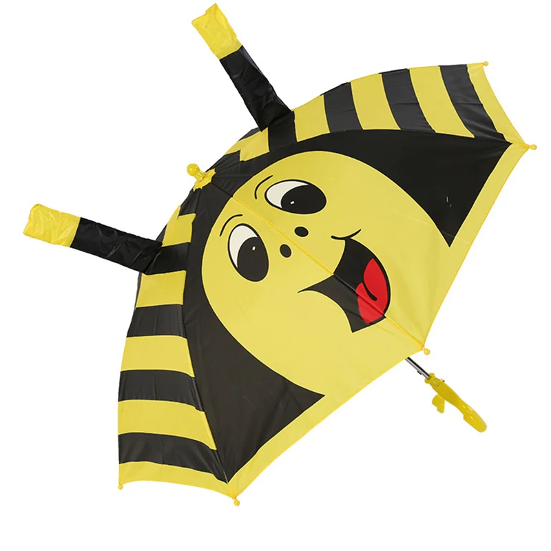 YADA Cute Cartoon Multicolor Dogs Umbrella For Boys Girls Animation Umbrellas Creative Long-handled Modeling Kid Umbrella YS696