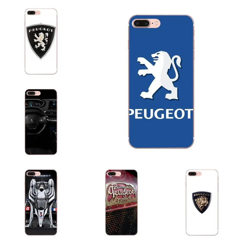Чехол из ТПУ для мобильного телефона Peugeot с логотипом автомобиля Huawei Honor Mate 7 7A 8 9 10