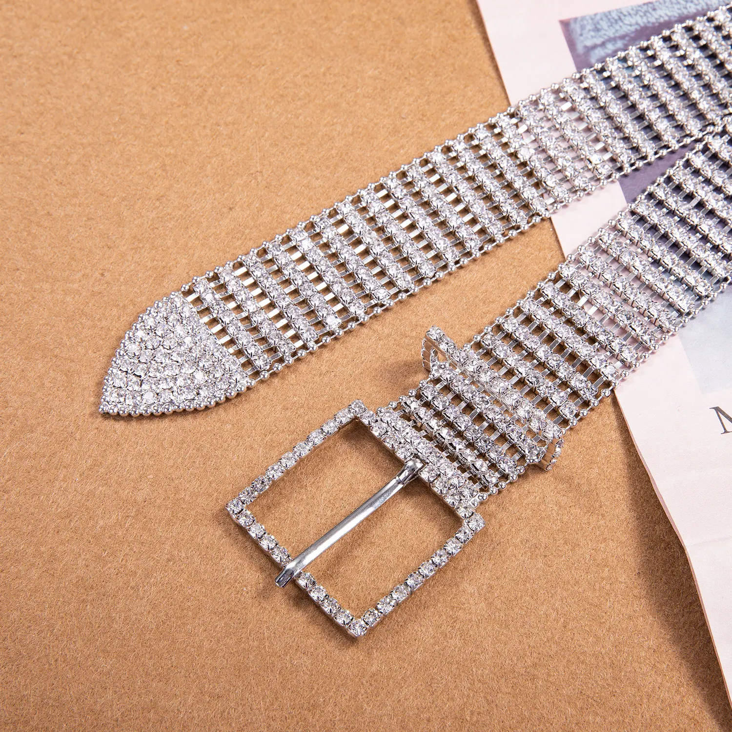 Роскошные женские Стразы пояс Женский яркий невесты широкий bling Кристалл Алмаз талия длинная цепь пояс Стразы пояс с жемчугом