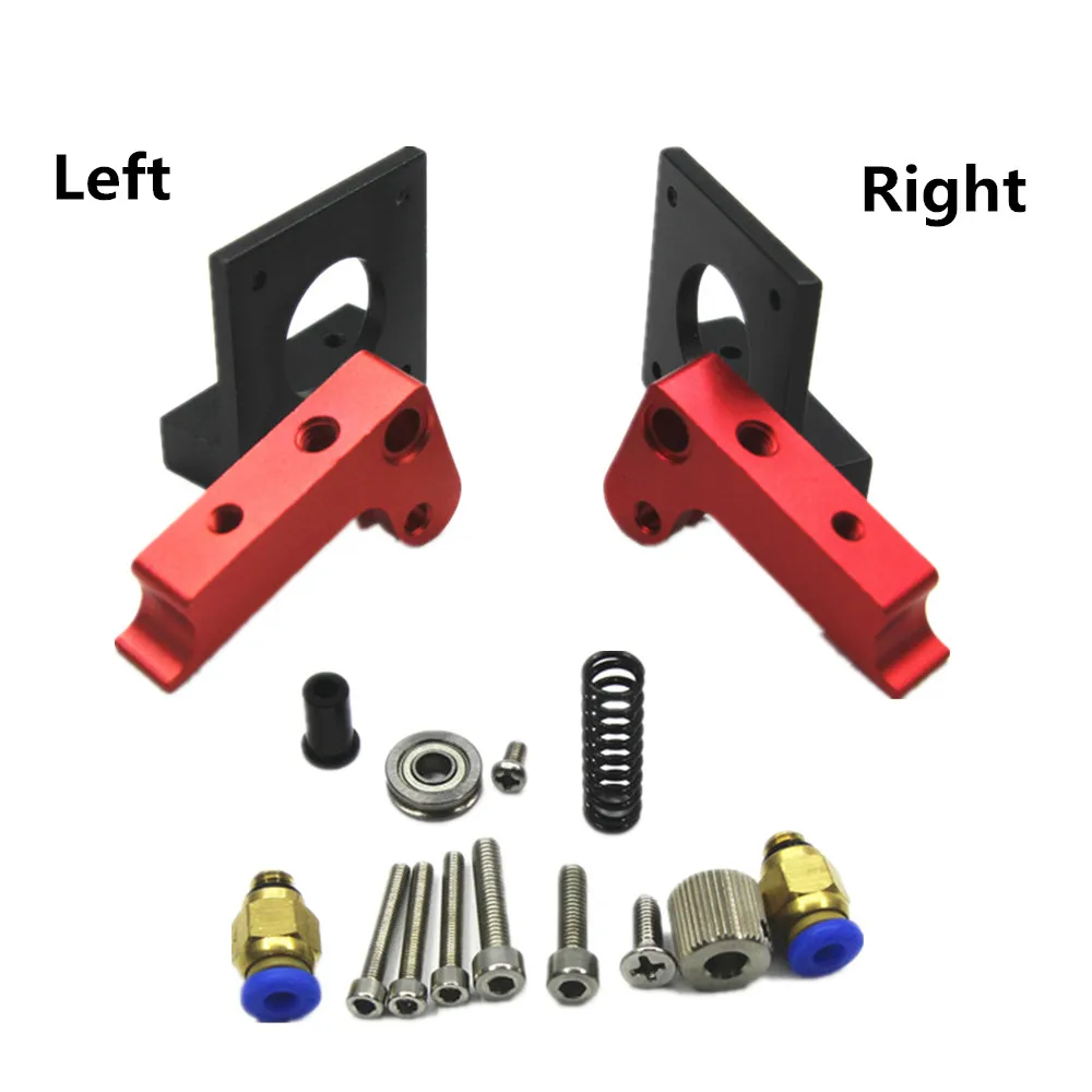 

3D Printer Parts MK8 Extruder Aluminum Left Right Hand Arm Bracket Part For Makerbot 3D Printers Parts 1.75mm Filament
