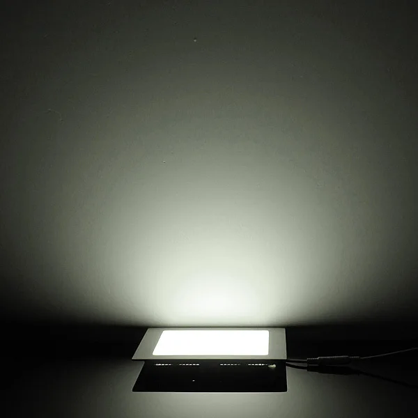 25 Вт квадратный светодиодный панельный светильник Встраиваемая кухонная потолочная лампа для ванной AC85-265V светодиодный светильник теплый белый/холодный белый