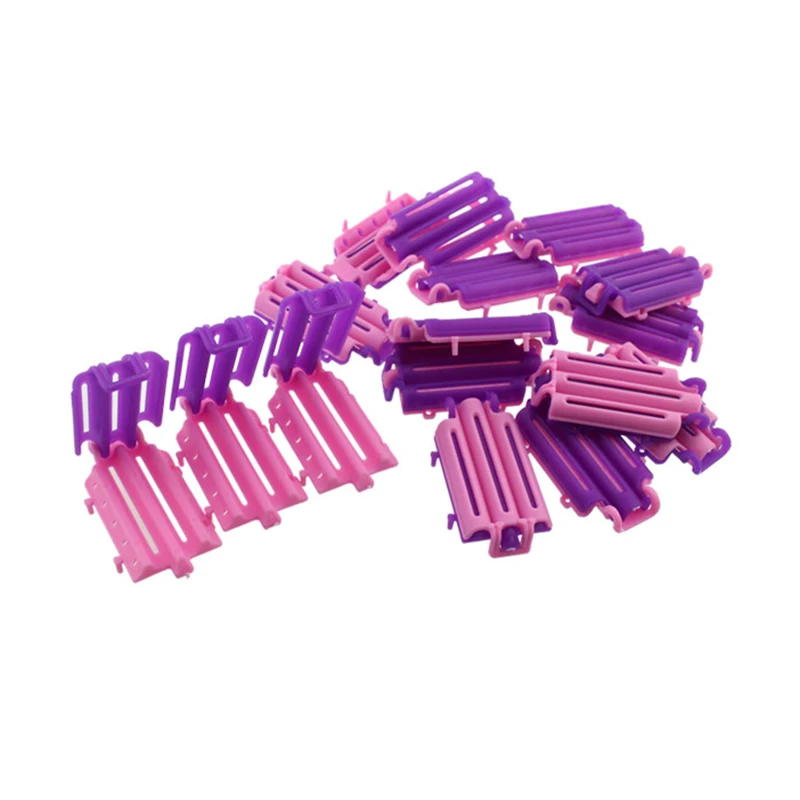 

30pcs/bag Hair Clip Wave Perm Rod Bars Corn Curler DIY Curler Fluffy Clamps Rollers Fluffy Hair Roots Perm Hair Styling Tool