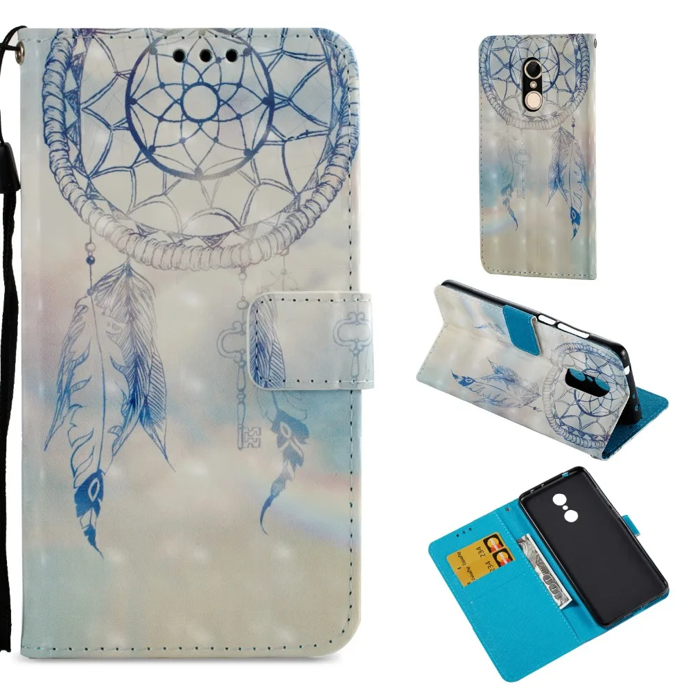 Для Coque Xiaomi Redmi 5 Plus 3D Чехол кожаный флип PU кошелек Магнитный чехол для телефона Xiaomi Redmi 5/5 Plus чехол слот для карт