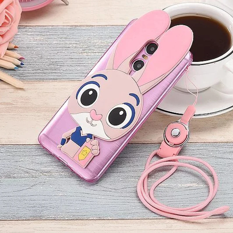 Judy 3D Cartoon Silicone TPU Back case For Xiaomi 5 Redmi Note 4 3 2 Redmi  Pro Soft Rubber Coque Funda Rabbit Phone Case|case for xiaomi|phone  casescase for - AliExpress