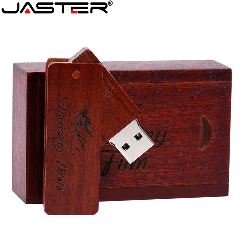 JASTER USB 2,0 деревянный квадратный армейский нож Флешка 64 ГБ 32 ГБ 16 ГБ 4 ГБ Usb флеш-накопитель свадебный подарок карта памяти(10 шт. бесплатный логотип