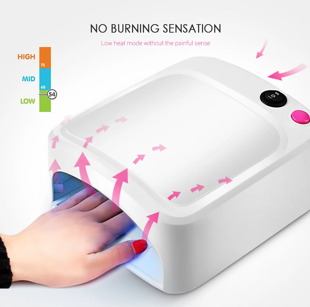 Nail Dryer UV Baking Lamp