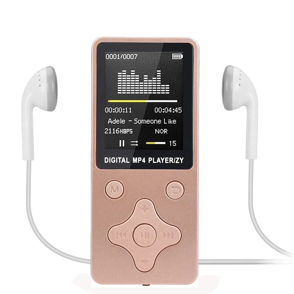 2018 модный портативный MP3/MP4 музыкальный плеер без потерь 1 8 дюймовый TFT