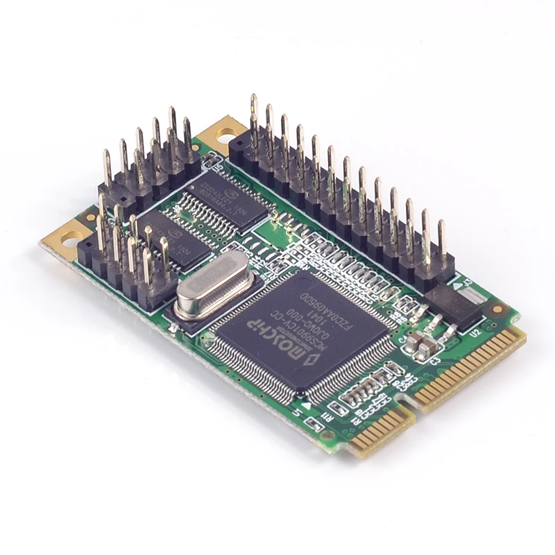 Controlador de Porta Pci-e para Adaptador de Porta Pcie para 2 Lpt de Impressora Db25 para Mini Paralela Ieee 1284 Cartão Itx Rs232 Lpt - Imagem 3
