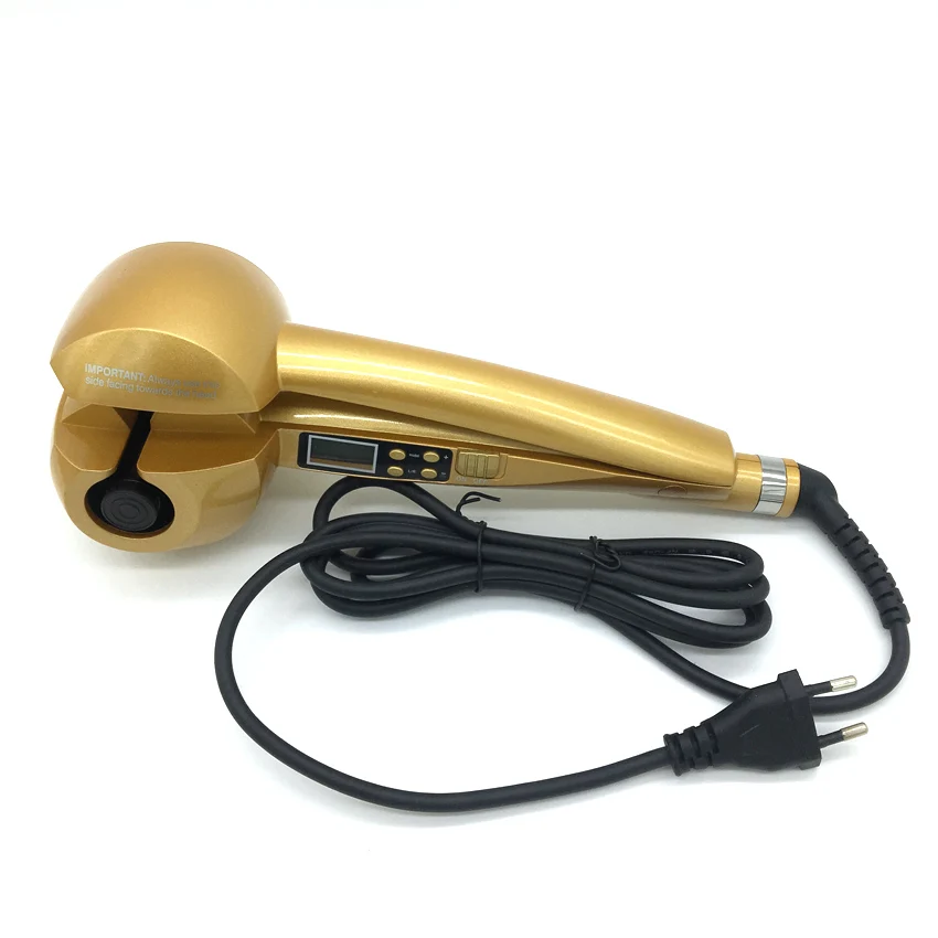 Goedkoop Nieuwe Professionele Haar Krultang Styling Tools Digitale Keramische Golf Haar LCD Titanium Automatic Haar Volume Magic Krultang Stok