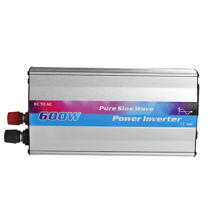 

600W Pure Sine Wave Inverter DC 12V To AC 220V Solar Inverter With USB 2.1A Interface Power Converter