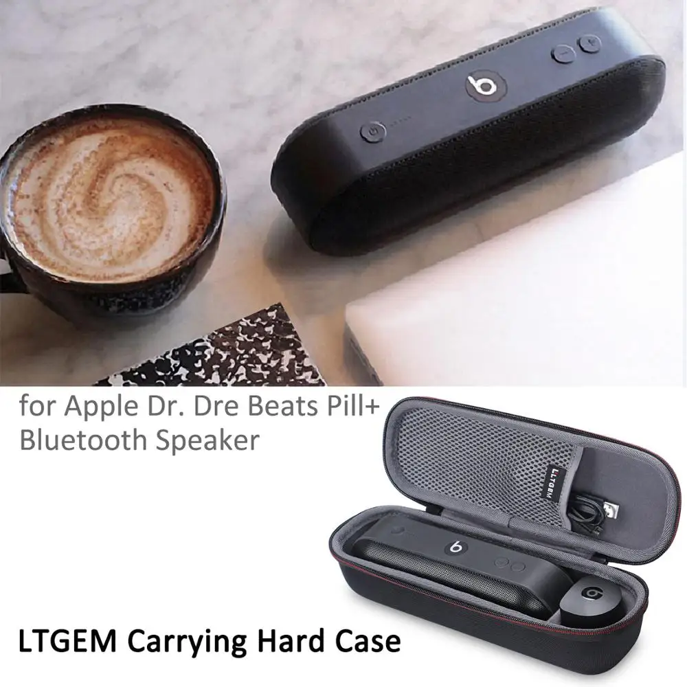 Ltgem Protable Storage Custodia Da Viaggio Per Apple Dr. Dre Beats Pill Plus Altoparlante Wireless Portatile Bluetooth