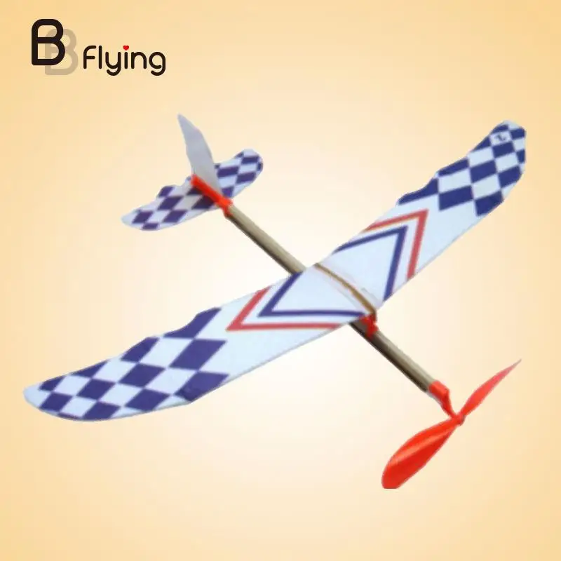 2018 Flying Glider Planes Aeroplane Model Toys Rubber Band Development Childrens Gift Toys For