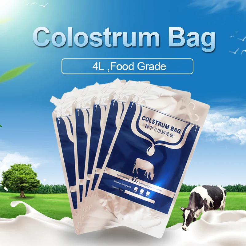 

Colostrum Bag for Storage Milk Plastic Breast milk pouch colostrum storage Bags with 4L