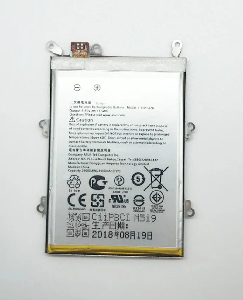 

GeLar 3.85V 3000mAh Battery C11P1424 For ASUS ZE551ML Asus Zenfone 2 ZE551ML Battery ZE550ML Z00AD Z00ADB Z00A Z008D