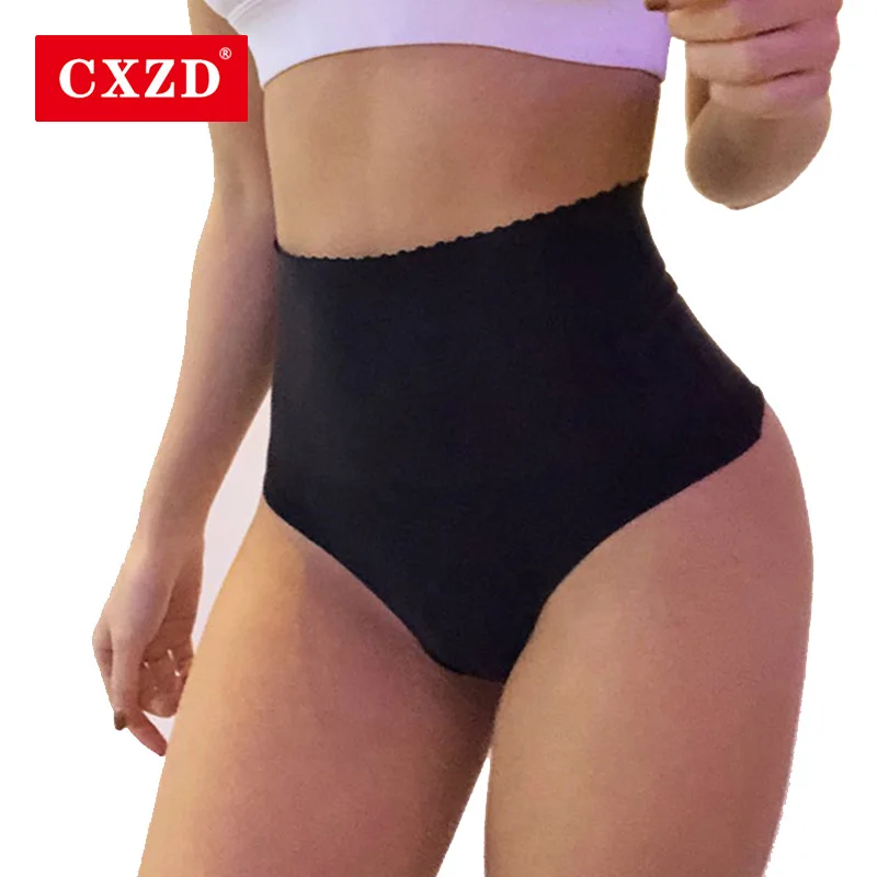 

CXZD Women High Waist Seamless Panties For Women Slimming Sports Sexy Hip Curve Underwear T Word Panties