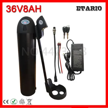 

Free Customs Tax 250W 350W 500W 36V Bottle Battery 8AH Electric Bike Battery 36V 8AH Lithium ion Battery with 20A BMS 2A Charger