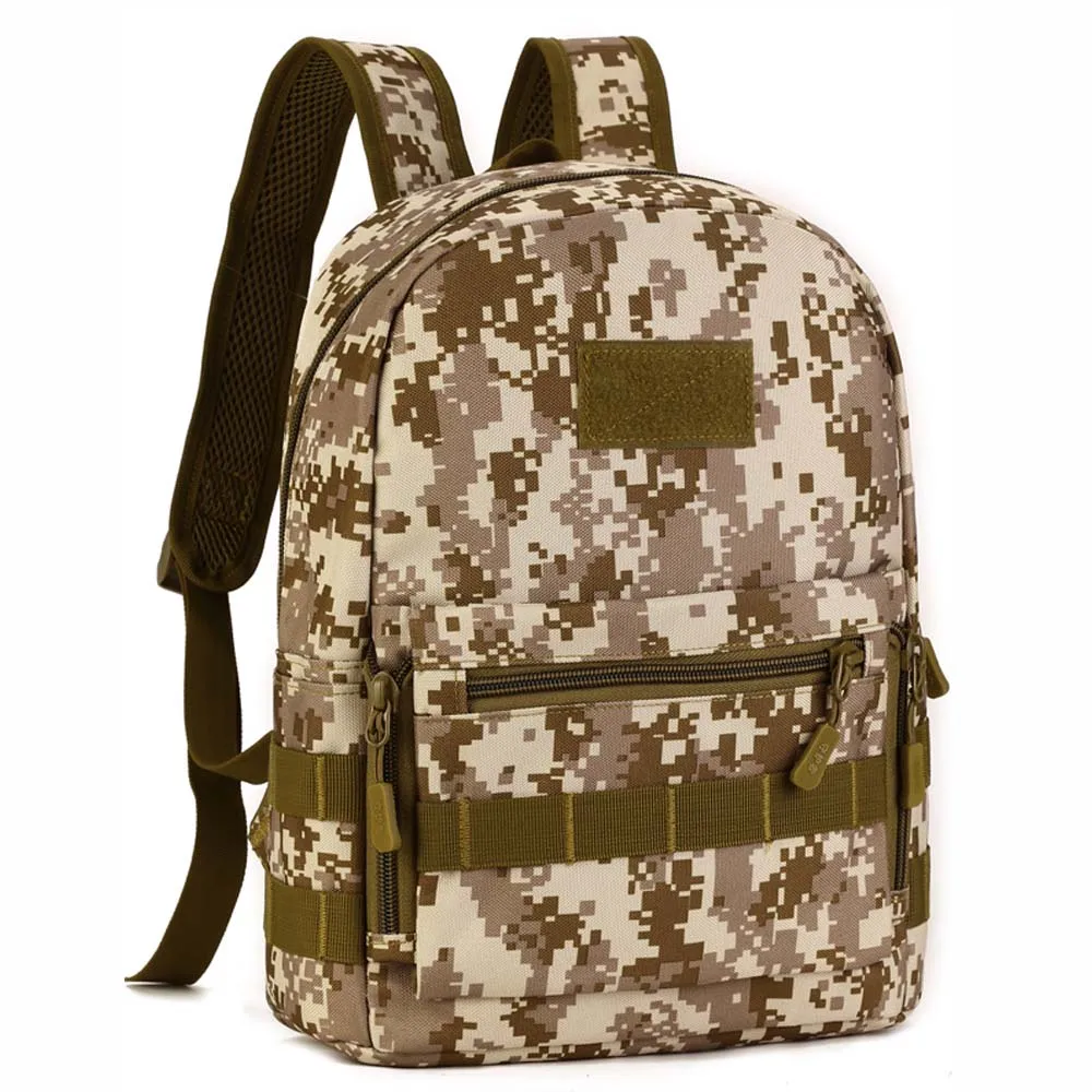 TENNEIGHT 10L Открытый Мини Тактический Рюкзак Molle нейлоновый школьный рюкзак охотничья сумка водонепроницаемый для спорта, Походов, Кемпинга Рюкзак - Цвет: Desert digital