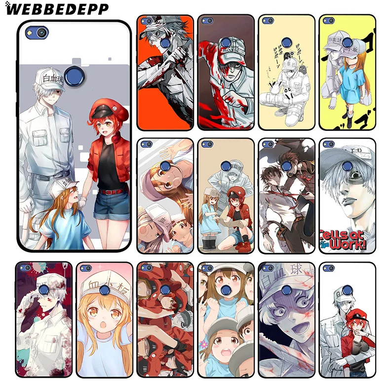 Мягкий силиконовый чехол WEBBEDEPP Cells At Work Anime для Huawei Honor Mate 20 10 8X 8C 8 6A 7A 7X 7C Lite Pro TPU |