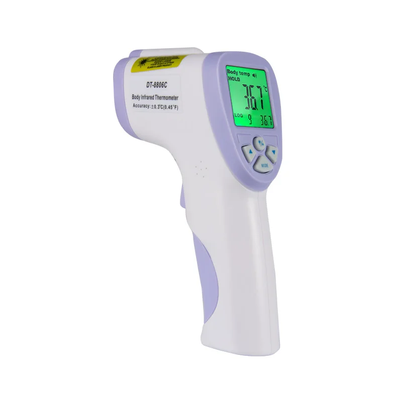 Цифровой инфракрасный термометр для детей, термометр для лба, поверхности тела, измеритель температуры, пирометр, измерение, Удержание данных