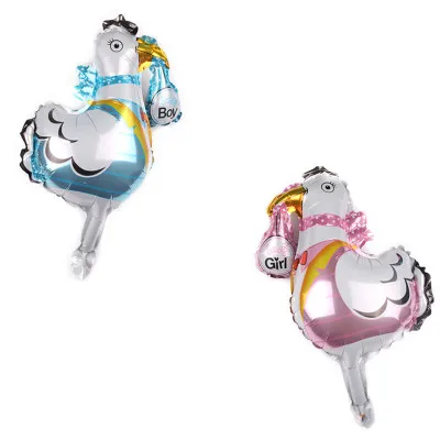 Мини животных Фольга шары Дети День рождения Декор детские надувной воздушный шар День рождения украшения Baby Shower поставки