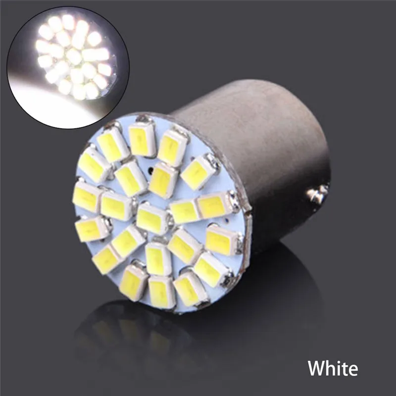 1156 1206 SMD P21W Unversal High Power Low Consumption Ultra Long life 22-SMD LED Car Tail Turn Signal Lamp Bulb Light#267199 | Автомобили